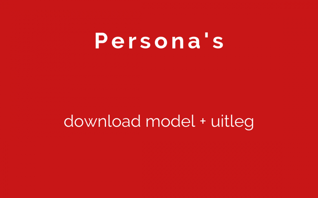 Persona’s (download + uitleg)